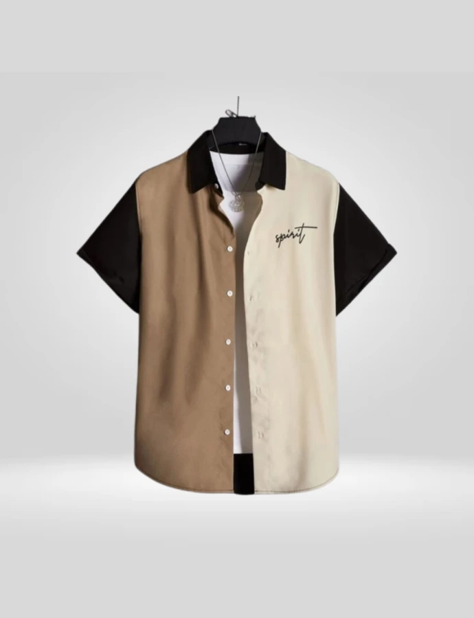 Camisa Bicolor