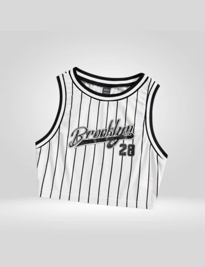 Top Crop Brooklyn Rayas